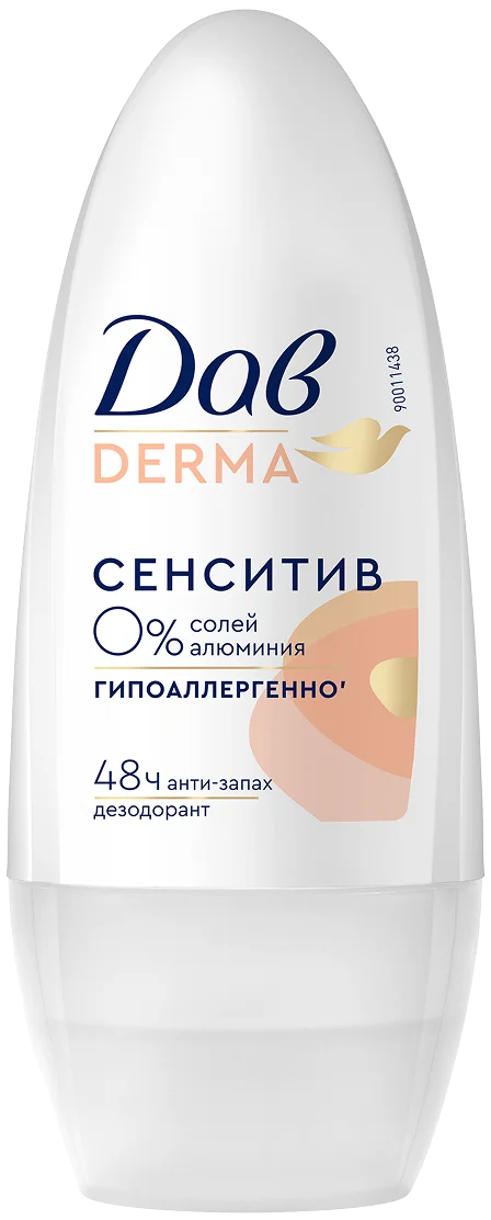 Роликовый антиперспирант<br> Дав Derma Сенситив